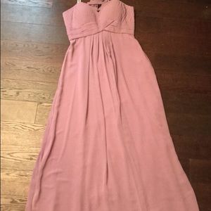 Strapless Lavendar Prom Dress